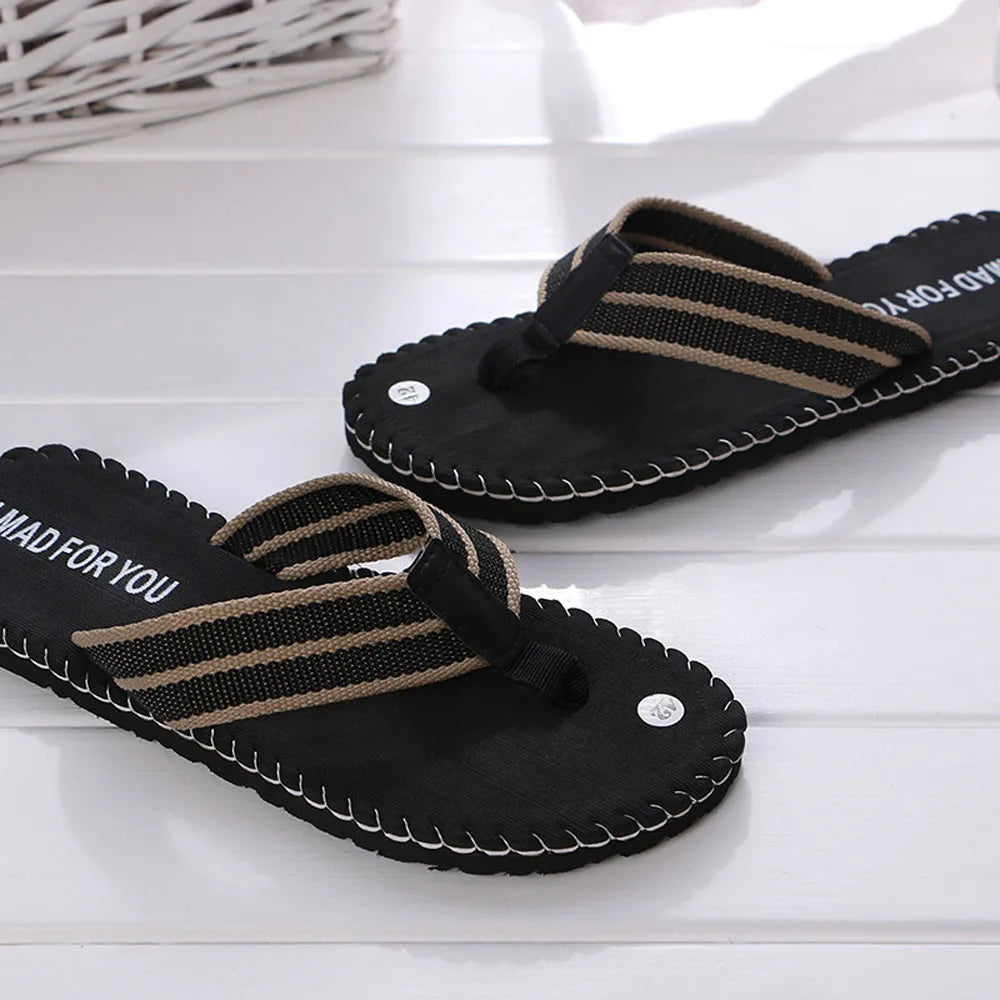 Comfort Sandals Summer Men Beach Flip Flops Shoes Sandals Open Toe Slipper indoor outdoor Flip-flops 40-44 Male Shoes тапочки