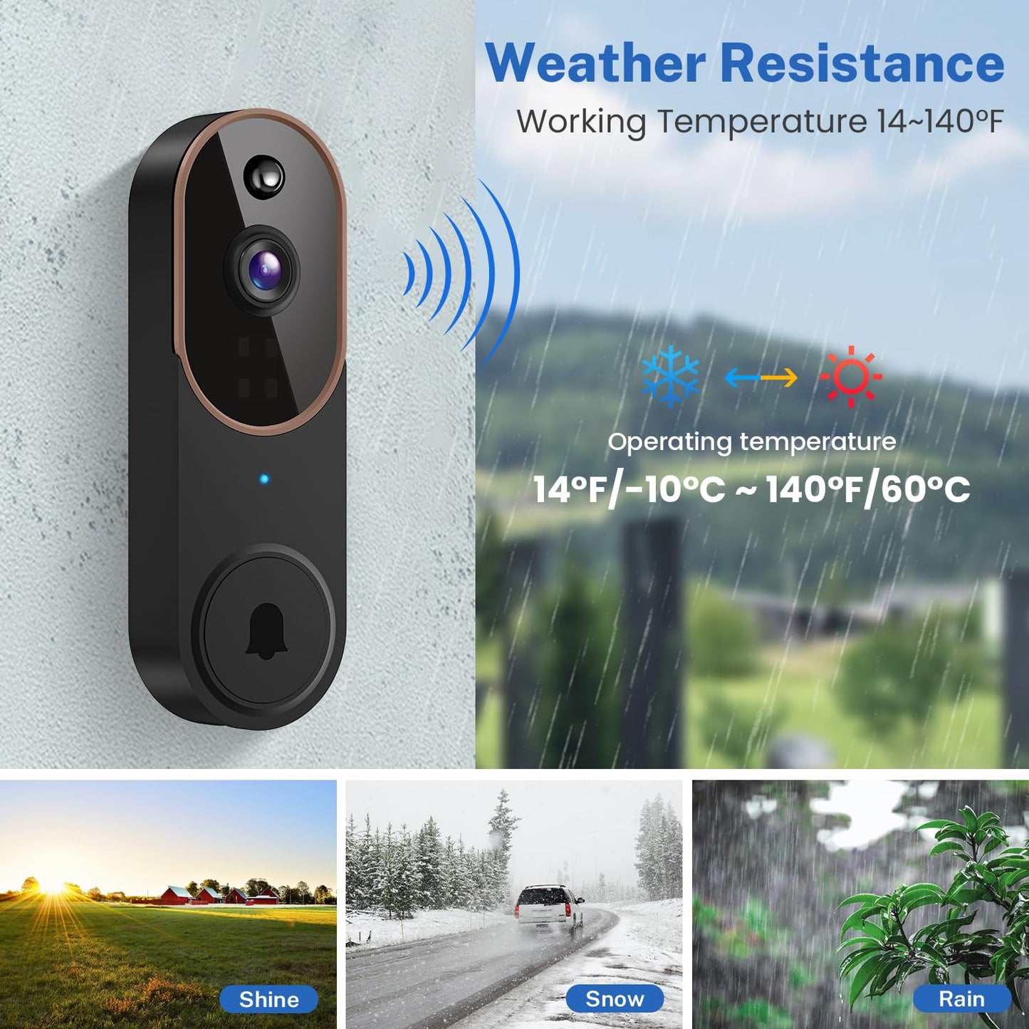 Zarre View Video Doorbell