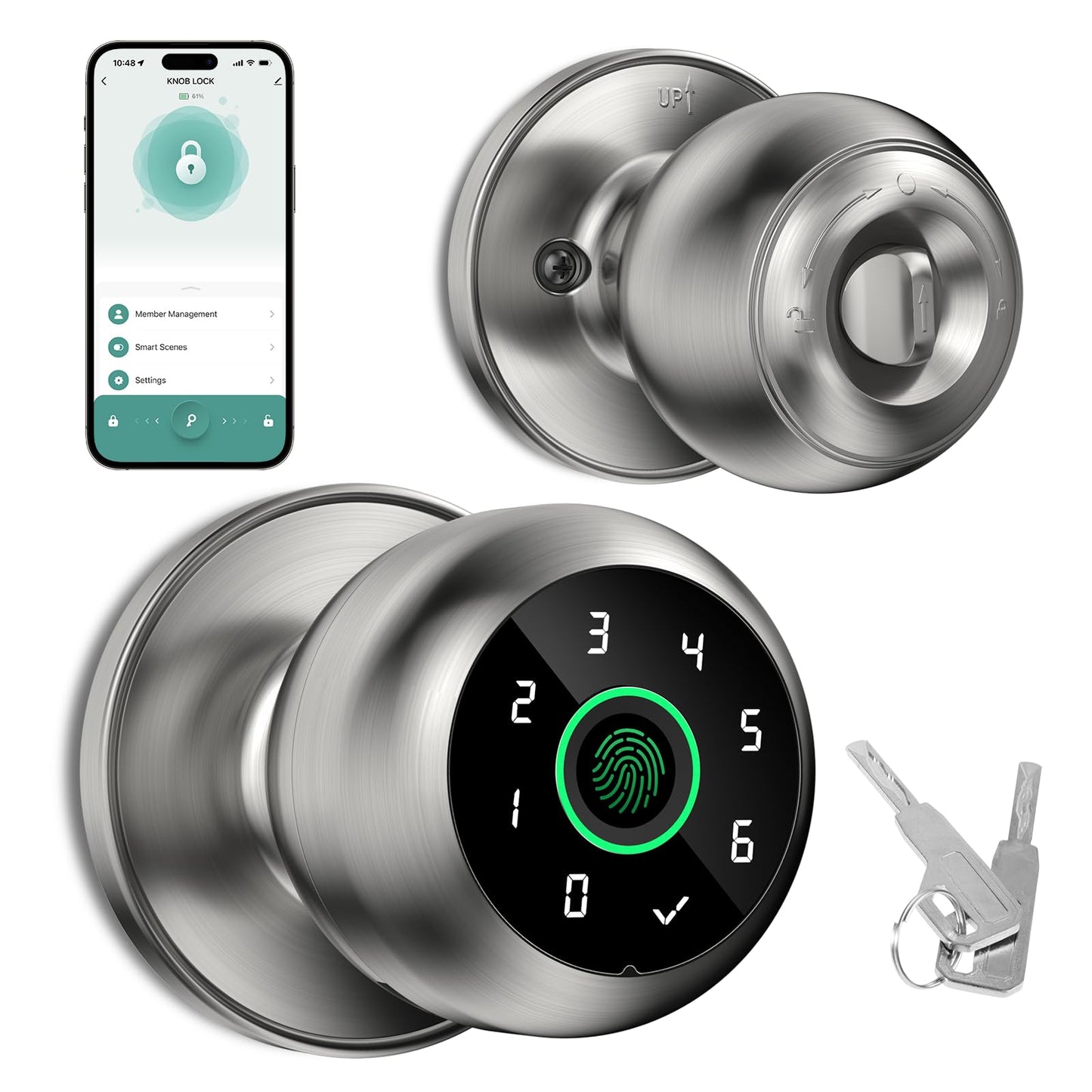 Zarre Print Smart Door Lock