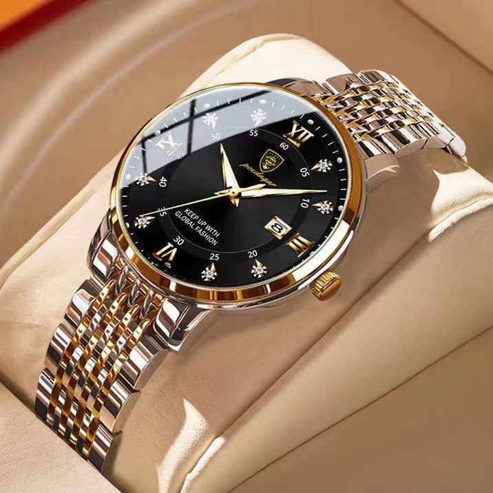 Swiss Brand Minimalist Good-looking Waterproof Luminous Women's Watch Quartz Wrist Watch
