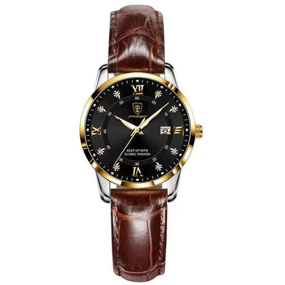Swiss Brand Minimalist Good-looking Waterproof Luminous Women's Watch Quartz Wrist Watch