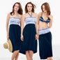 Two-Way Wear Elastic Waist Skirt Girl Clearance Tube Top