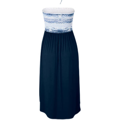 Two-Way Wear Elastic Waist Skirt Girl Clearance Tube Top