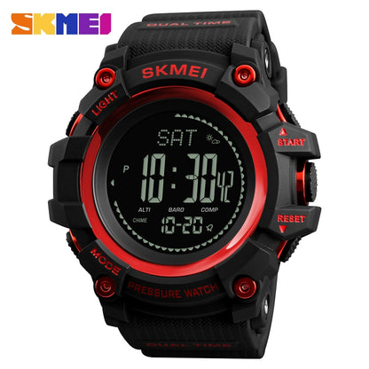 Weather Forecast Altitude Barometer Thermometer Electronic Watch Adventure Field Outdoor Compass Sports Waterproof Men's Table