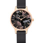 Oliviaburton Women's Embossed Quartz Watch Retro Elegant OB Female Birthday Valentine's Day Gift