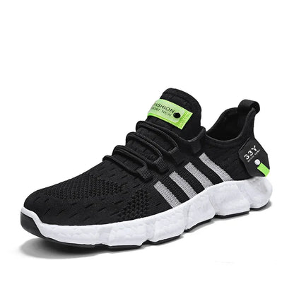 Breathable Casual Men Shoes Lightweiht Men Sneakers Mesh Fluorescent Tennis Shoes for Men Comfortable Jogging Sport Shoes 2023