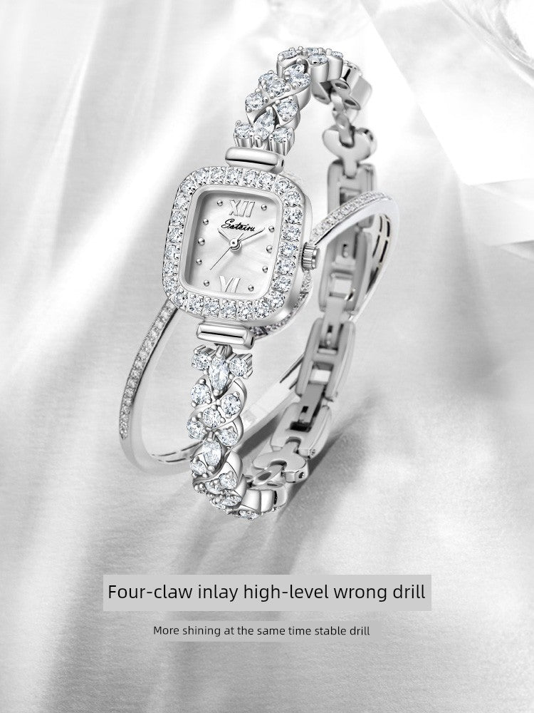 Women's Full Diamond Elegant Minority Fashion Beauty Watch