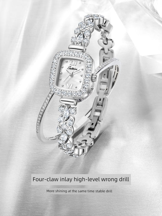 Women's Full Diamond Elegant Minority Fashion Beauty Watch