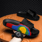 Summer Men Slippers Indoor Couples Non-slip Bathroom Flats Outdoor Beach Slides Graffiti Thick Sole Creative Casual Footwear