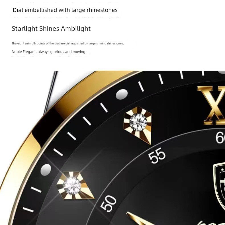 Swiss Brand Minimalist Good-looking Waterproof Luminous Women's Watch Quartz Wrist Watch