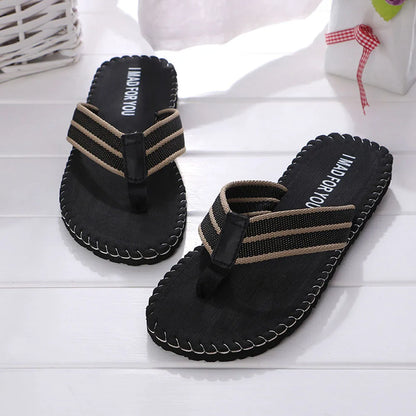 Comfort Sandals Summer Men Beach Flip Flops Shoes Sandals Open Toe Slipper indoor outdoor Flip-flops 40-44 Male Shoes тапочки