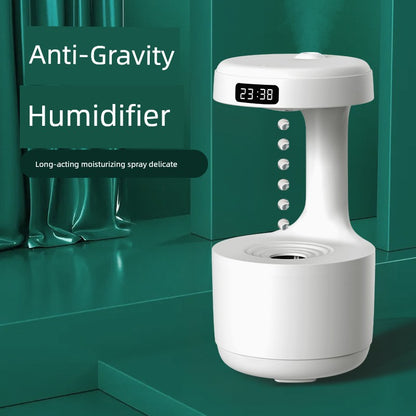 New Arrival Anti-Gravity Water Drop Humidifier USB Office Water Backflow Atomization Aroma Diffuser Featured Desktop Fragrance Machine