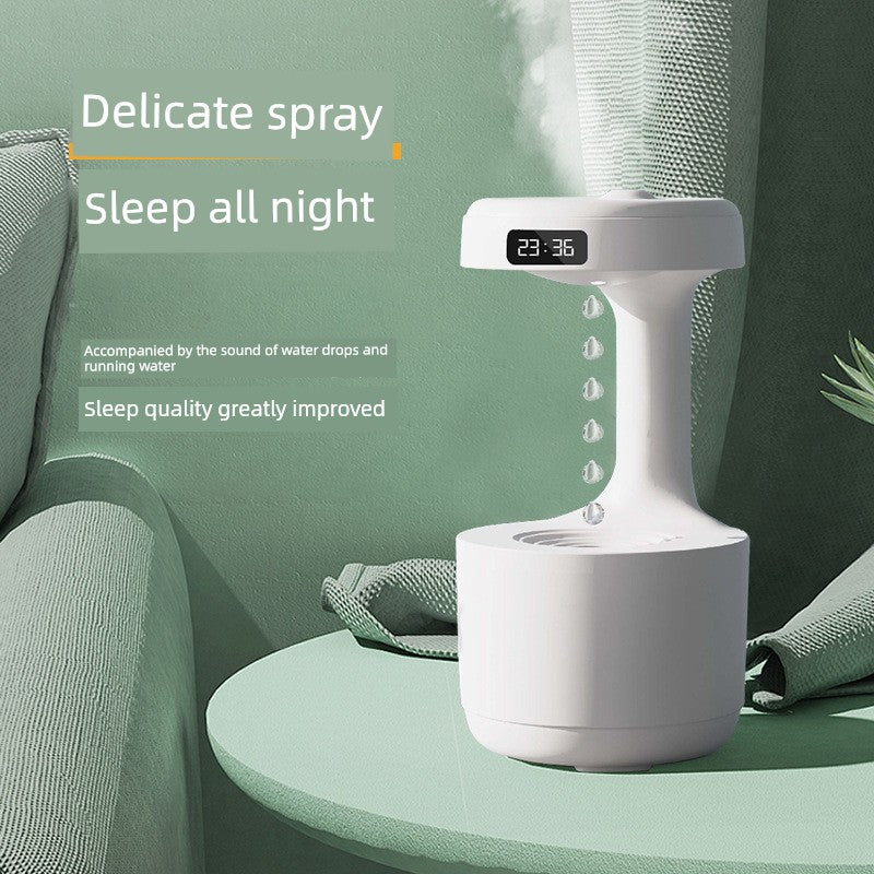 New Arrival Anti-Gravity Water Drop Humidifier USB Office Water Backflow Atomization Aroma Diffuser Featured Desktop Fragrance Machine