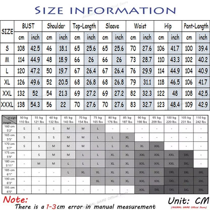 Autumn Mens Long Sleeve Zipper Jacket Set Stand Up Coats Outdoor Sport Sweatwear Winter Warm Collar Sweatshirts 2 Piece Suit