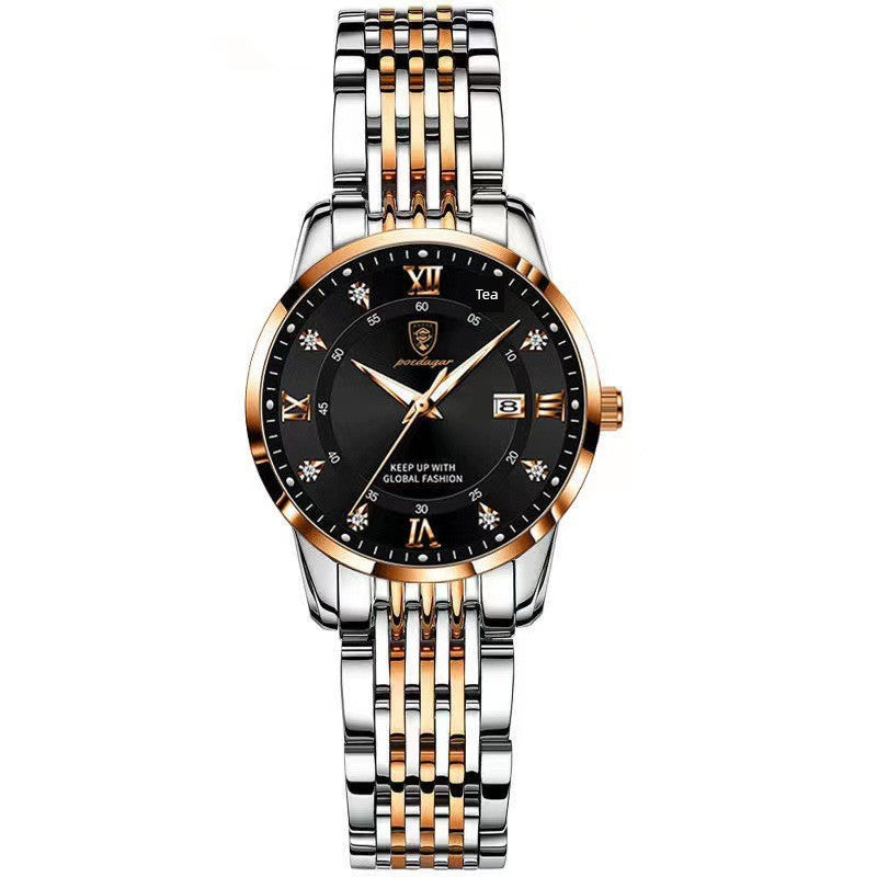 Swiss Brand Minimalist Good-looking Waterproof Luminous Women's Watch Quartz Wrist Watch